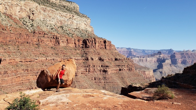 backpacking trekking hiking Grand Canyon