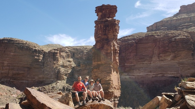 backpacking trekking hiking Grand Canyon